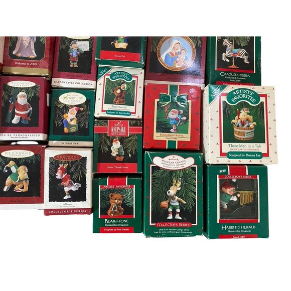 Vintage Hallmark Keepsake Christmas Ornament Lot Of 25 Santa Elves Angel 84 - 01 - Picture 6 of 7